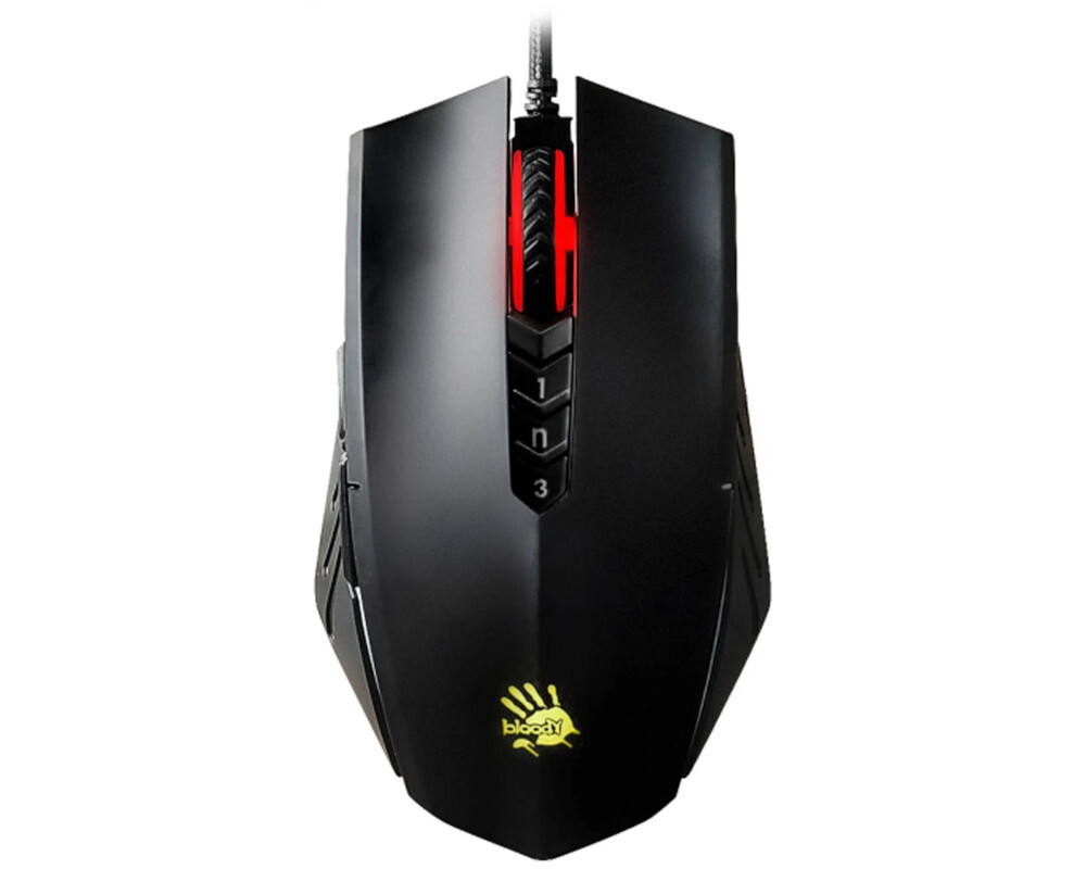 Мышь A4tech Bloody A70 MATTE BLACK, цвет черный