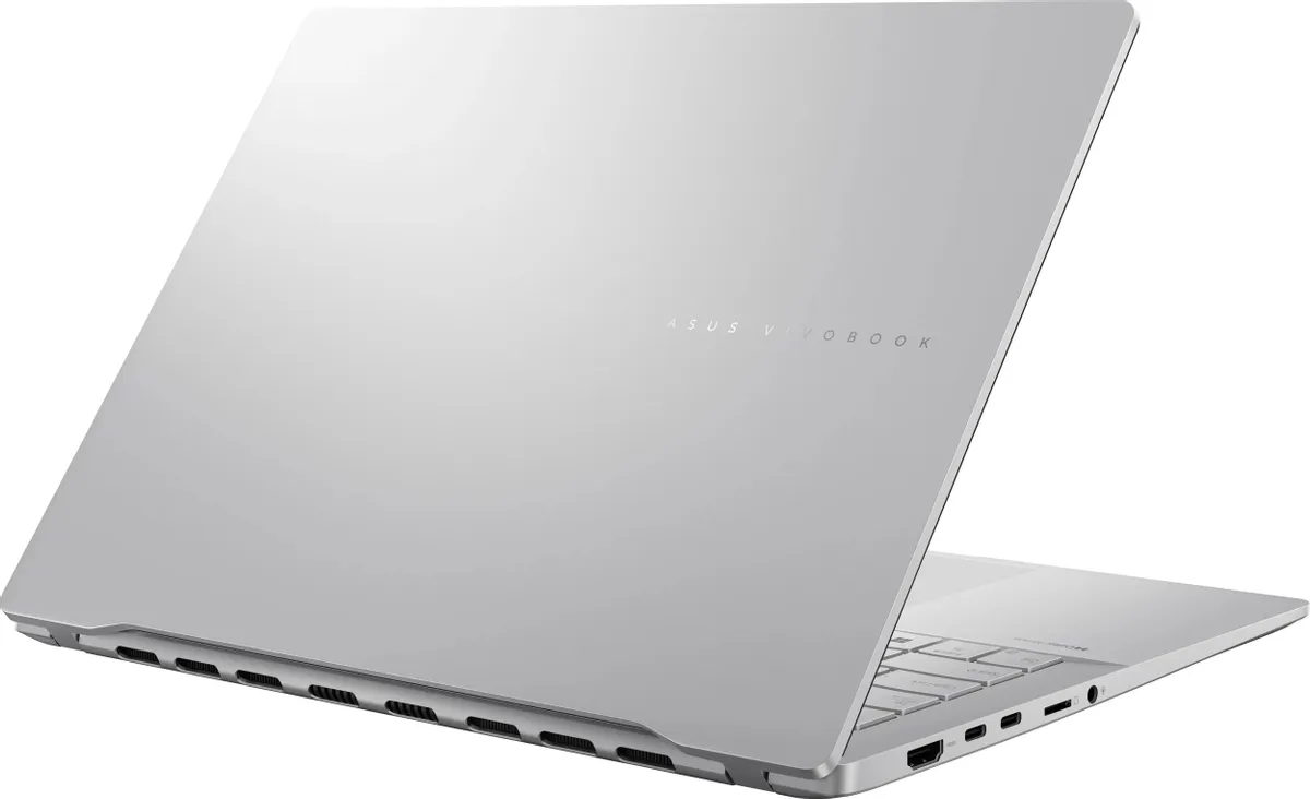 ASUS Vivobook S 14 OLED M5406WA-QD127 AMD RYZEN AI 9 365(10C)  LPDDR5X 24GB 1TB PCIE G4 SSD   14" OLED WUXGA BEND GLARE NON-TOUCH,400NITS(HDR),DCI-P3:100% Without OS  Cool Silver