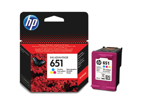 Картридж пурпурный, желтый, голубой HP Inc. 651, C2P11AE