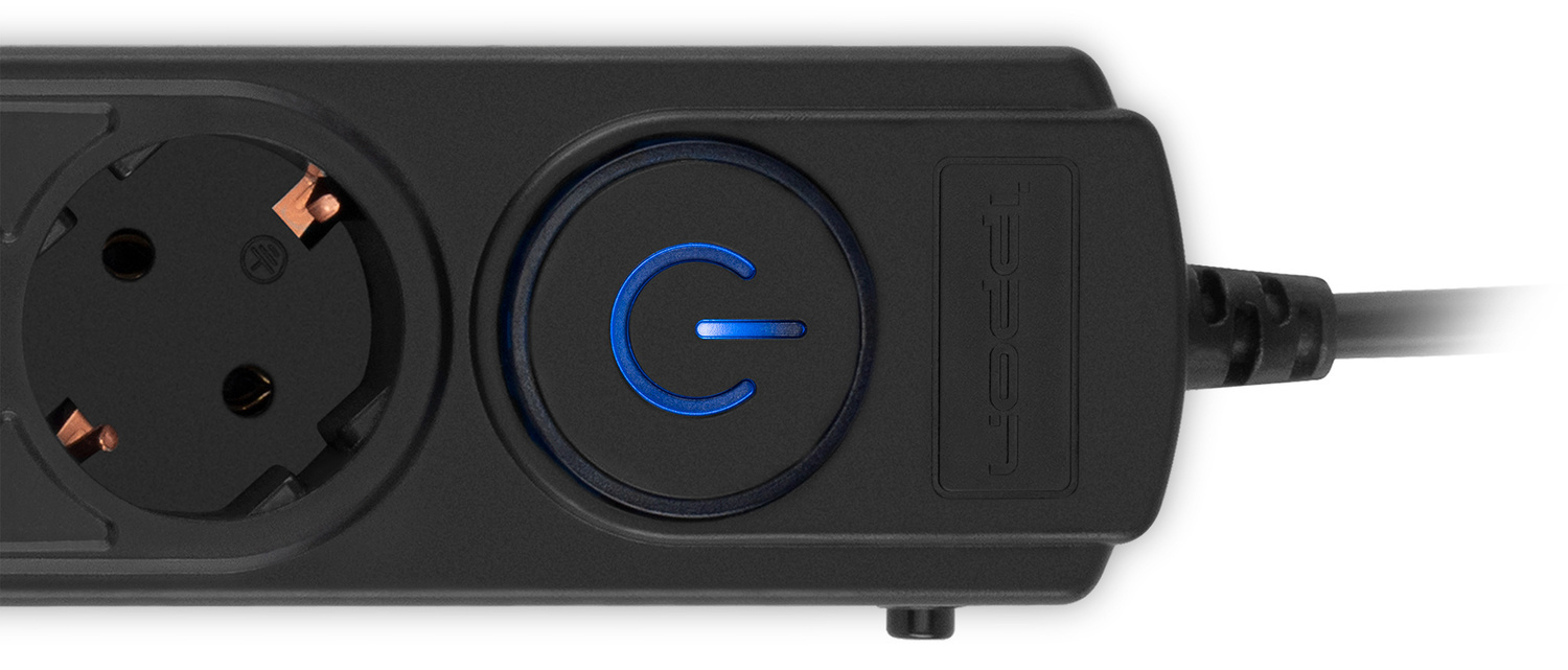 Сетевой фильтр Ippon BK-6-EU-5-10-B