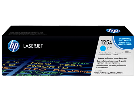 

Картридж голубой HP Inc. CB541A