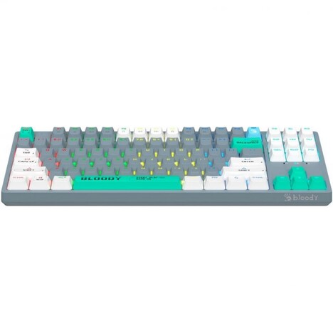 Клавиатура A4tech Bloody S87 Energy S87 USB ENERGY ASH, цвет серый