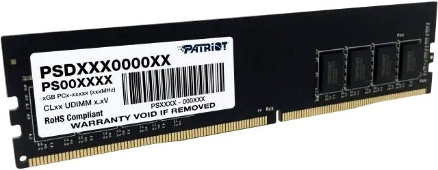 Оперативная память Patriot Desktop DDR4 2400МГц 16Gb, PSD416G240081, RTL