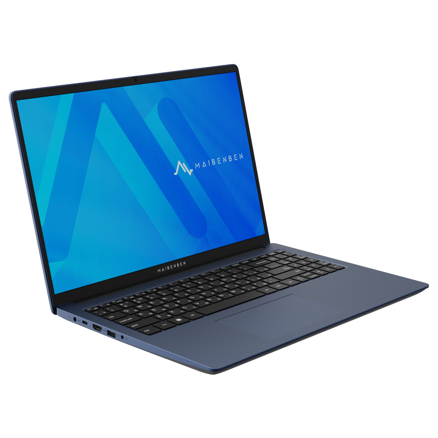 Ноутбук Maibenben Medio M657 AMD Ryzen 7 5825U (темно-синий)