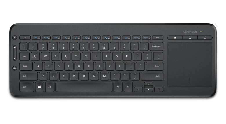 Клавиатура Microsoft Corporation All-in-One Media Keyboard N9Z-00018, цвет черный