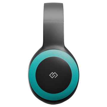 Bluetooth-гарнитура DIGMA BT-15, цвет голубой/черный