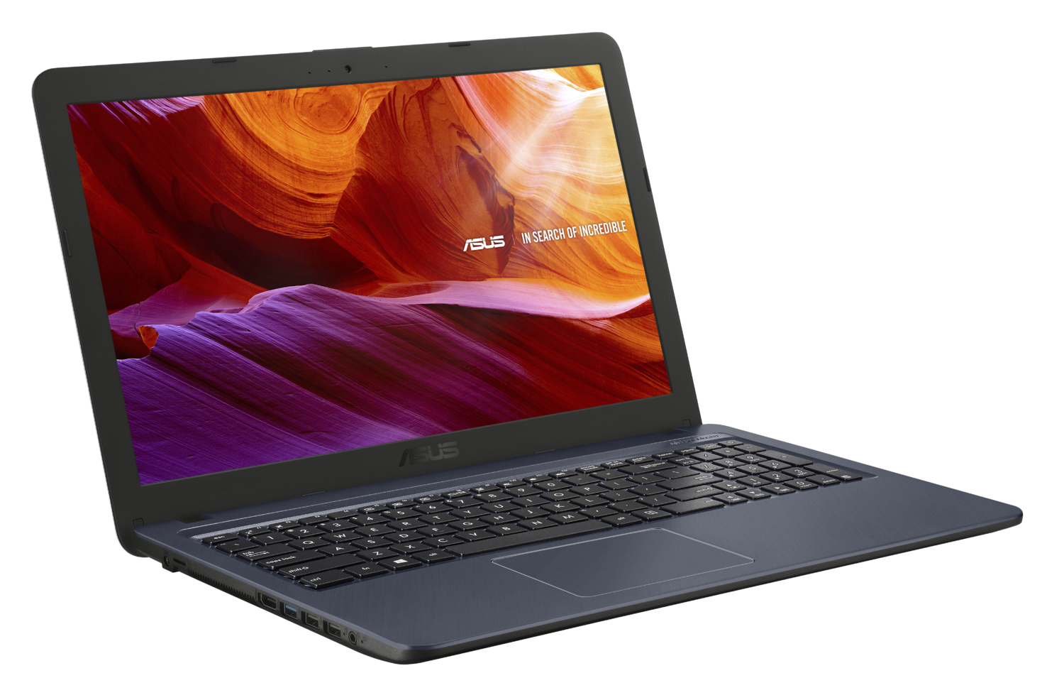 ASUS X543UA-GQ2044  15.6"(1366x768 (матовый))/Intel Pentium 4417U(2.3Ghz)/4096Mb/500Gb/DVDrw/Int:Intel UHD Graphics 620/Cam/BT/WiFi/war 1y/1.9kg/Star