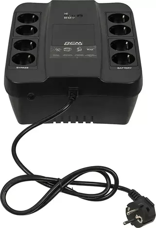 Источник бесперебойного питания Powercom Spider SPD-450N 270Вт 450ВА черный