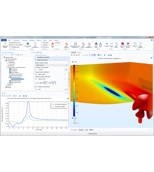 Модуль «Коррозия» для программы COMSOL Multiphysics®