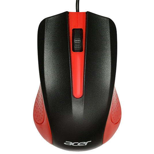 Мышь ACER OMW012 ZL.MCEEE.003, цвет черный