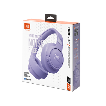 Bluetooth-гарнитура JBL Tune 770NC, цвет фиолетовый