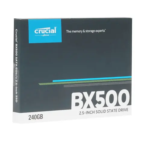 Внутренний твердотельный накопитель Crucial BX500 240Gb