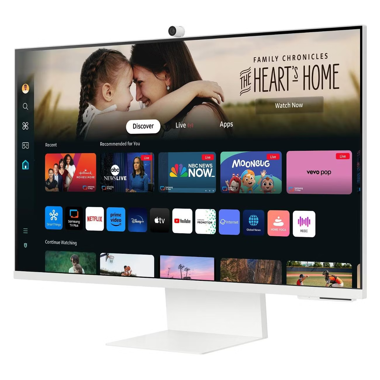 Монитор Samsung S32DM801UI 32.0-inch белый