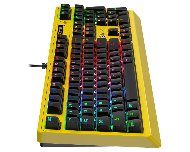 Клавиатура A4tech Bloody B810RC ( PUNK YELLOW ), цвет желтый