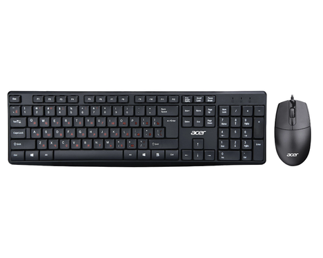 Клавиатура+мышь ACER OMW141 ZL.MCEEE.01M, цвет черный