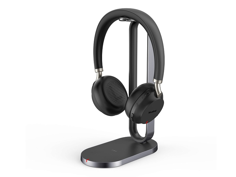 Bluetooth-гарнитура Yealink with Charging Stand with Charging Stand with Charging Stand UC Black USB-A, цвет черный