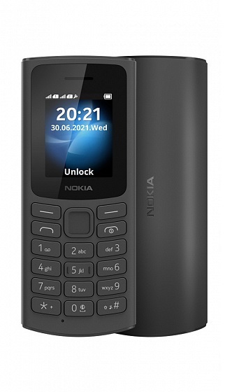 

Смартфон Nokia 105 TA-1378 128 МБ черный
