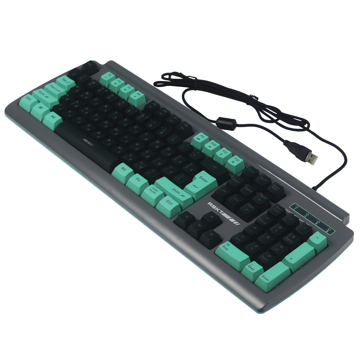 Клавиатура Raskat Клавиатура KG001, цвет серый