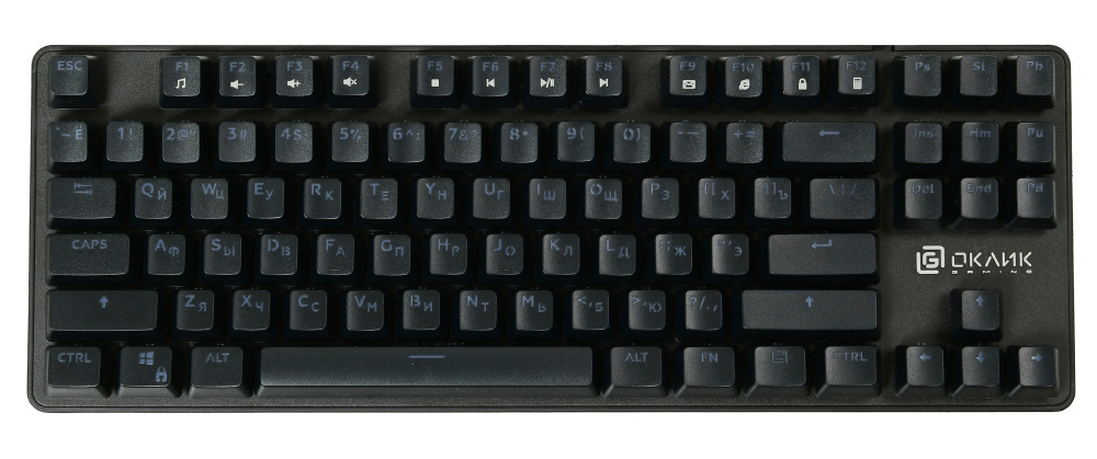 Клавиатура Oklick KeyBoard 969G SHOTGUN 1176616, цвет черный
