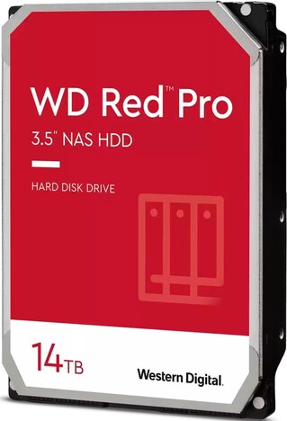 Жесткий диск  Western Digital Red PRO for NAS 3.5 KFGX 14TB 7.2K SATA3