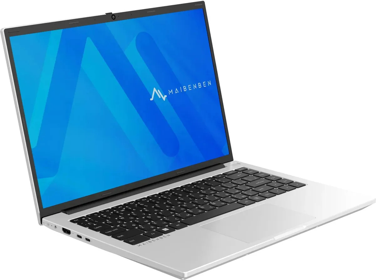 Ноутбук Maibenben Smart S14B AMD Ryzen 5 6600H (серебристый)