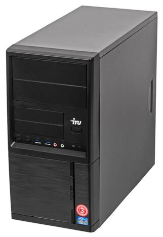 ПК IRU Corp 312 MT PG G6405 (4.1) 4Gb 4Tb+500Gb UHDG 610 Free DOS GbitEth 400W черный