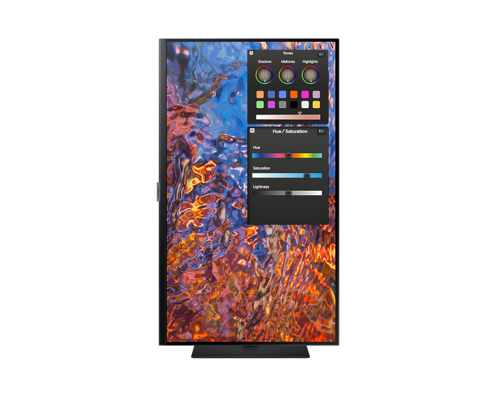 Samsung 32" ViewFinity S8 S80PB S32B800PXI (IPS 21:9 3840x2160x60Hz 5ms 350cd 1000:1 178/178 1,07 bill; DP; HDMI; USB-C (90W); USB3.0x3 RJ45 HAS Tilt Swiv VESA Black