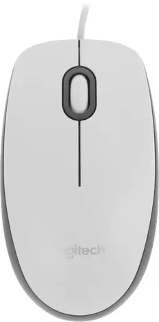 Мышь Logitech M100 910-006764, цвет белый
