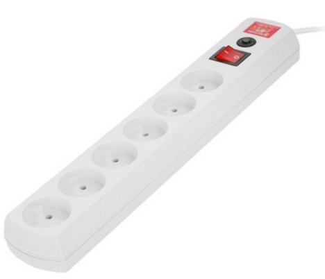Сетевой фильтр Most Сетевой фильтр LR 3м (6 розеток)