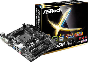 Материнская плата ASRock FM2/FM2+ AMD A68H FM2A68M-HD+