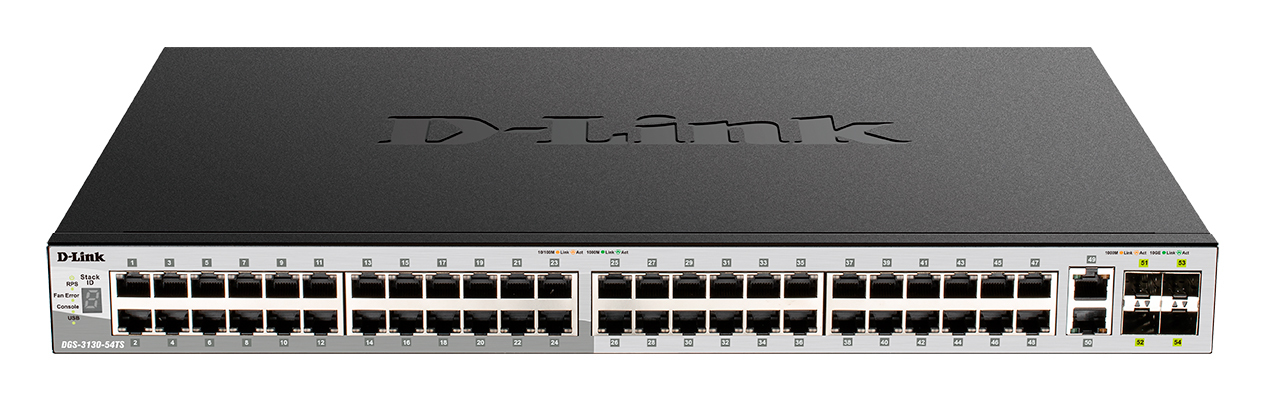 Коммутатор D-LINK DGS-3130-54PS