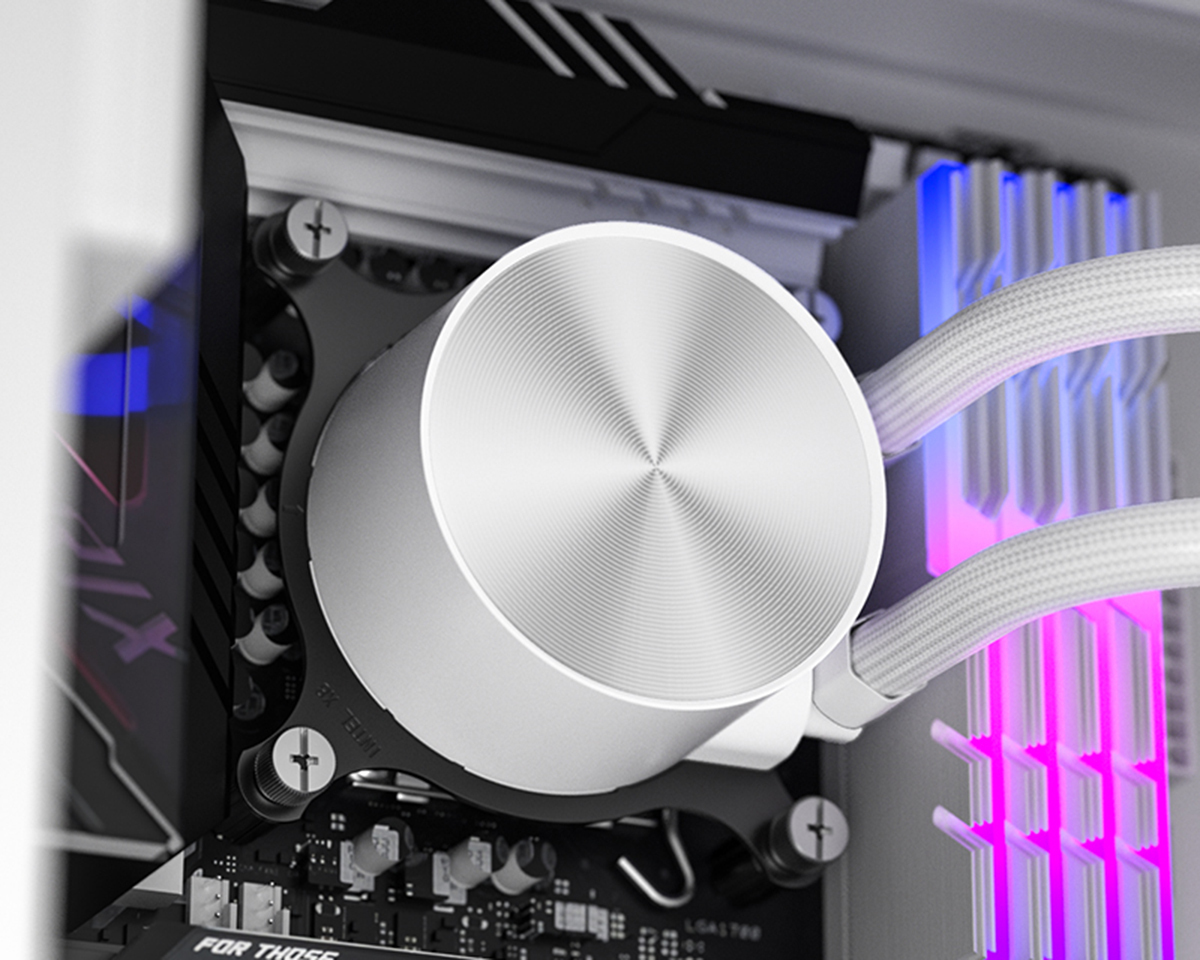 Кулер Процессорный ID-Cooling система водяного охлаждения FX240 PRO White