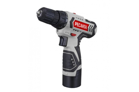 Безударная дрель-шуруповерт РЕСАНТА ДА-12-2ЛК