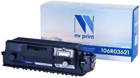 Тонер-картридж черный NVPrint для Xerox, NV-106R03621
