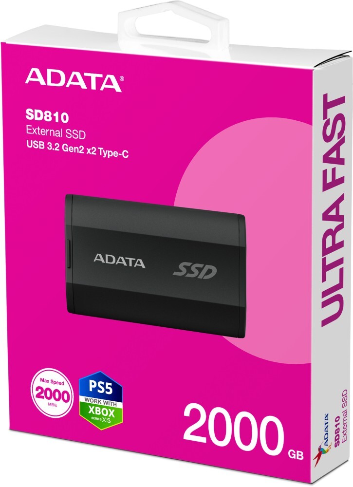 Внешний HDD ADATA SD810 Black 2000GB