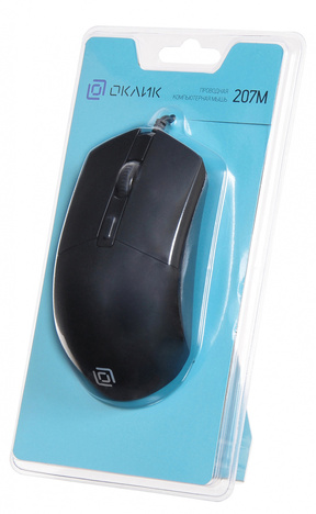 Мышь Oklick Мышь 207M 1474598, цвет черный
