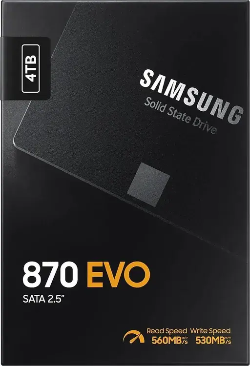 Внутренний твердотельный накопитель Samsung 870 EVO 4TB