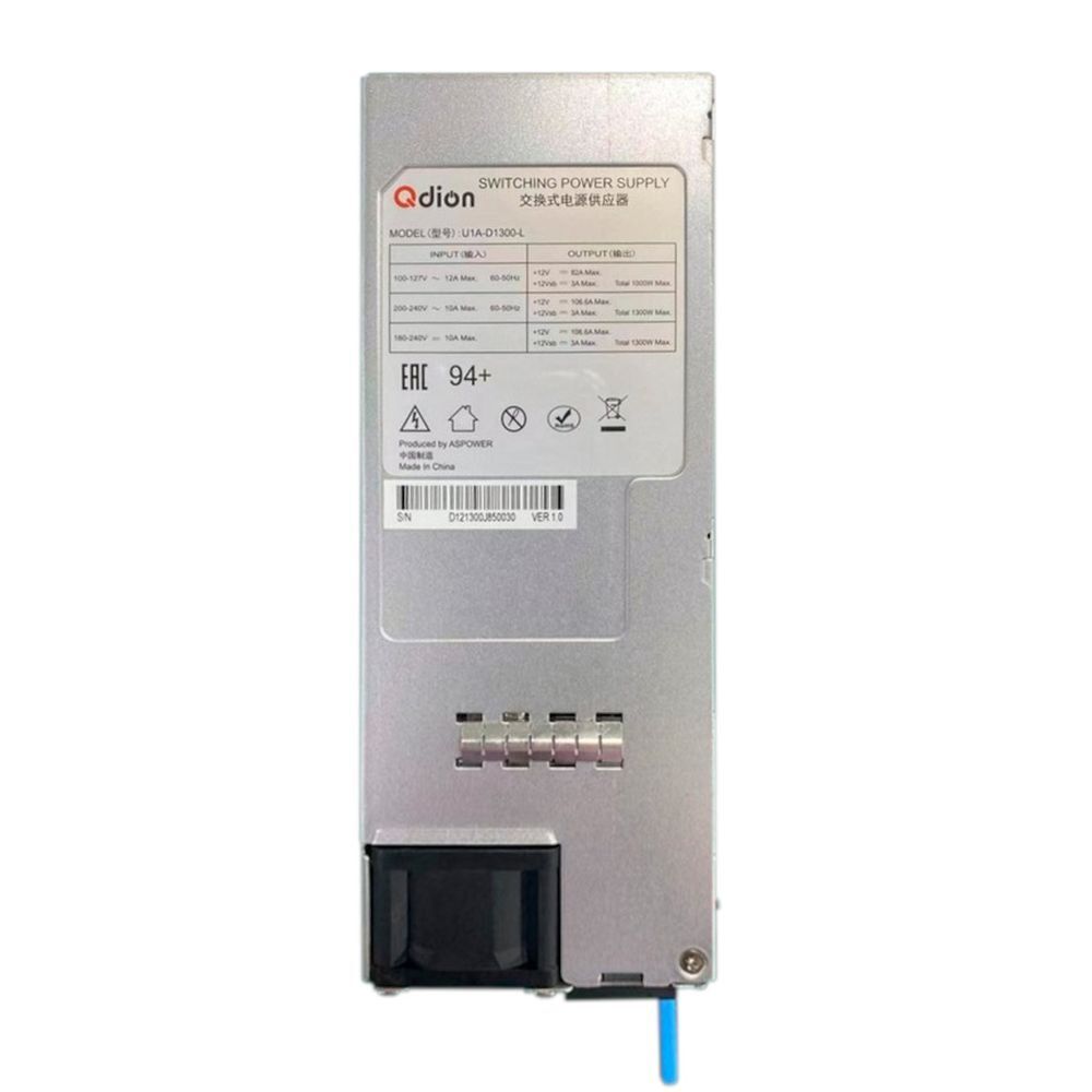 Блок питания Qdion Серверный U1A-D1300-L