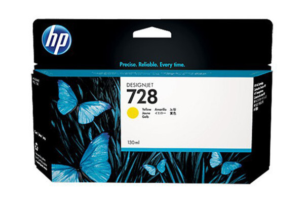 

Картридж желтый HP Inc. 728, F9J65A