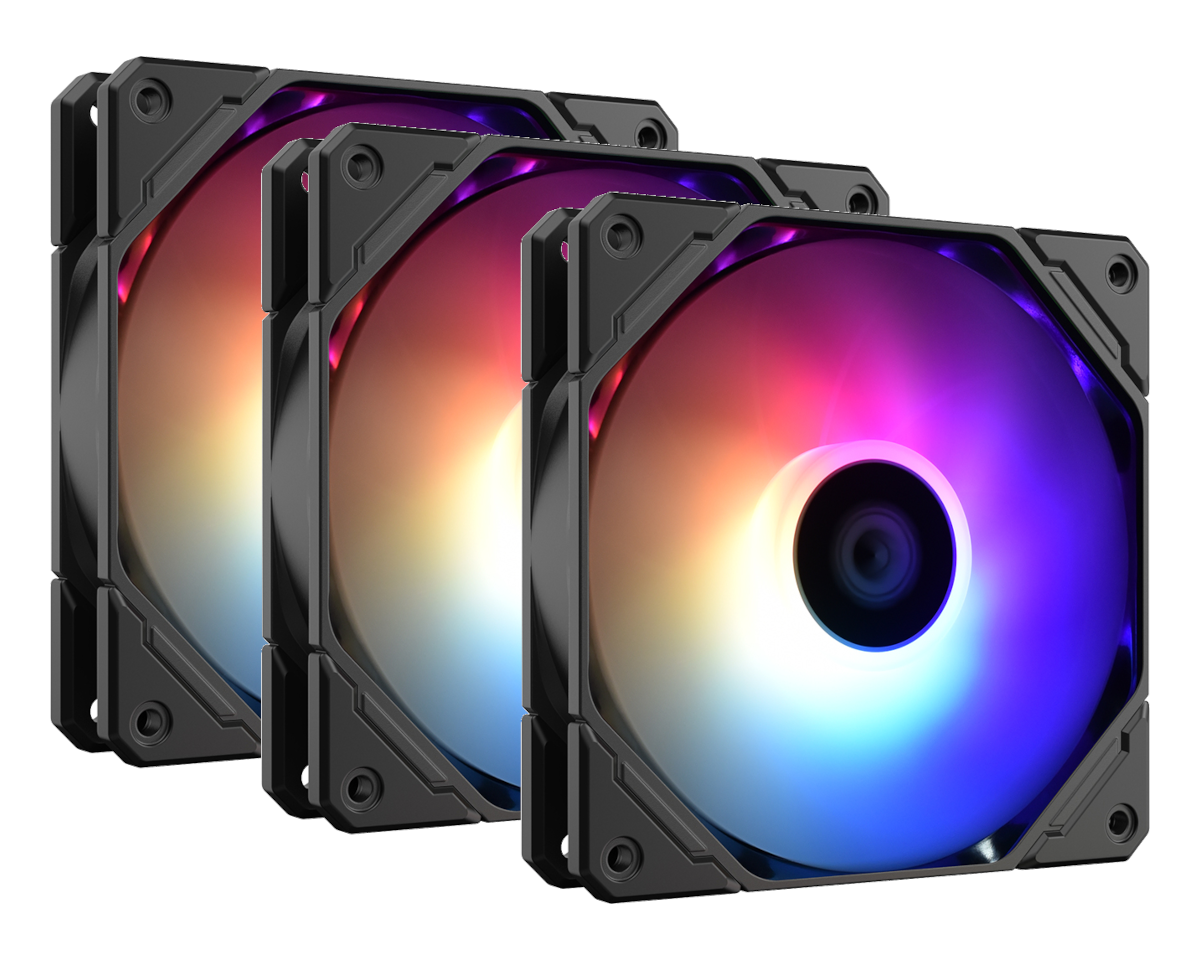 Вентилятор ID-Cooling для корпуса TF-12025 Pro TF-12025-PRO ARGB TRIO