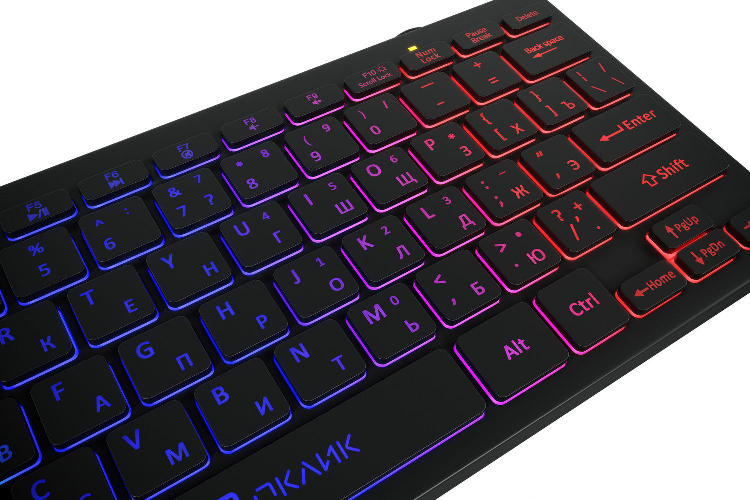 Клавиатура Oklick USB 300S 1696461, цвет черный