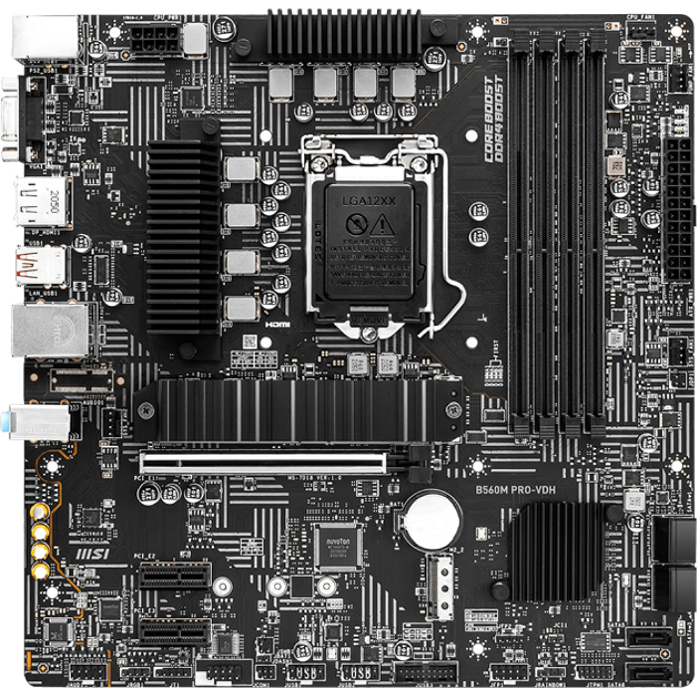Материнская плата MSI AMD B550 B550M PRO-VDH WIFI
