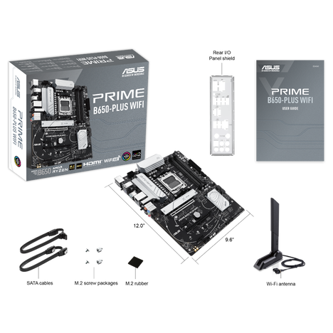 Материнская плата ASUS AMD B650 PRIME B650-PLUS WIFI