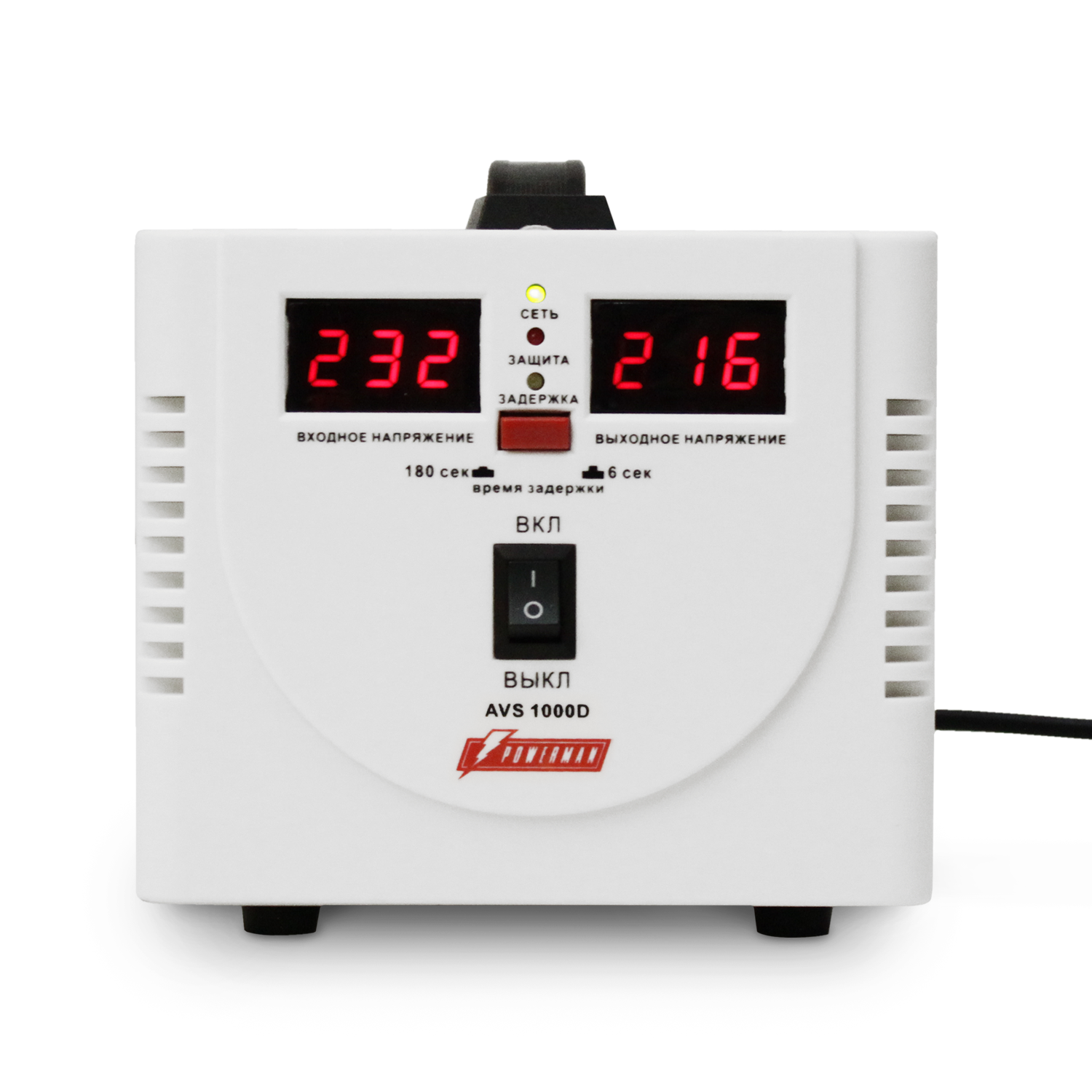 Сетевой фильтр Powerman AVS 1000D