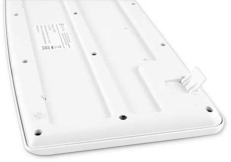Клавиатура Oklick USB K225W 1875235, цвет белый
