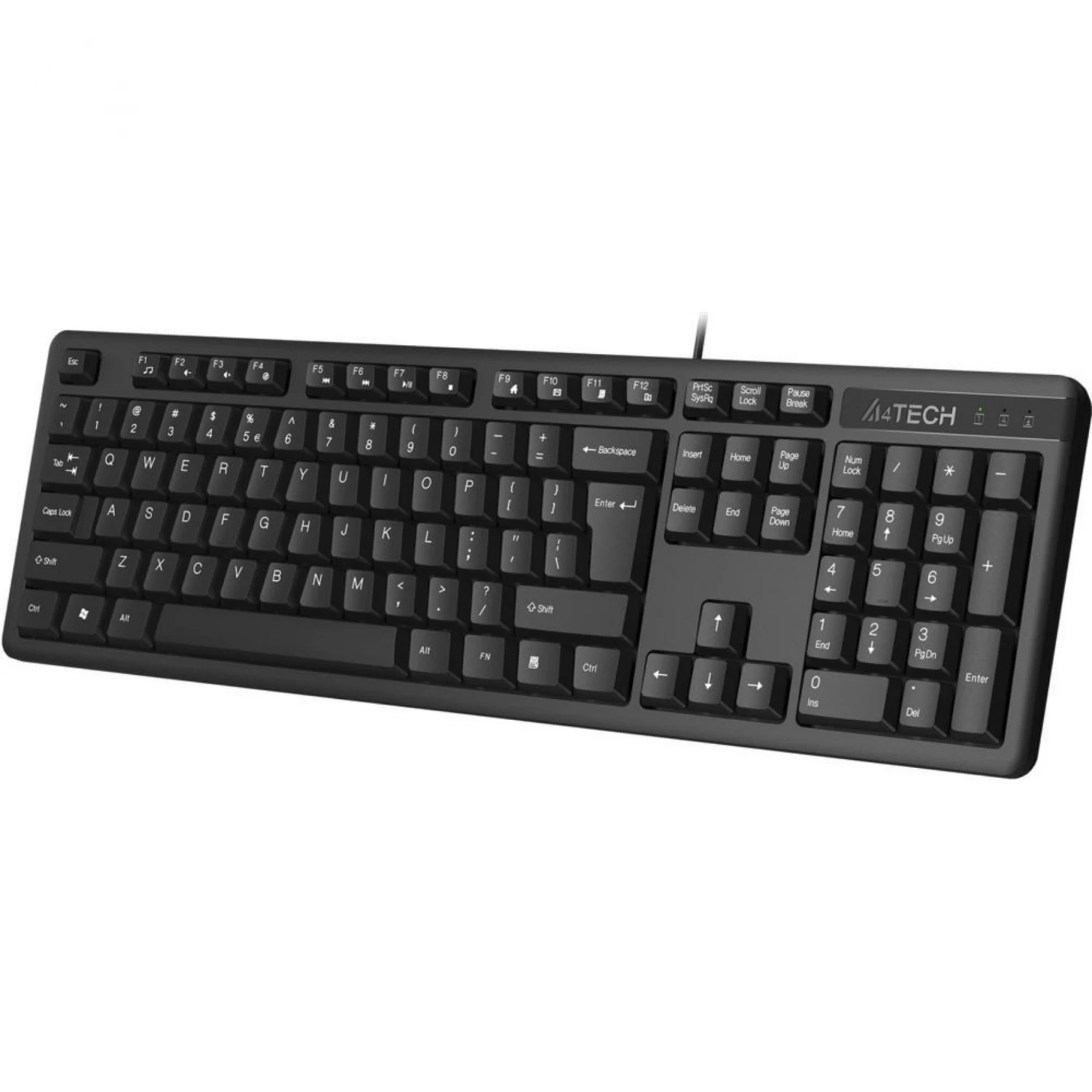 Клавиатура A4tech KKS-3, цвет черный