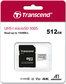 Карта памяти TRANSCEND microSDXC Class10