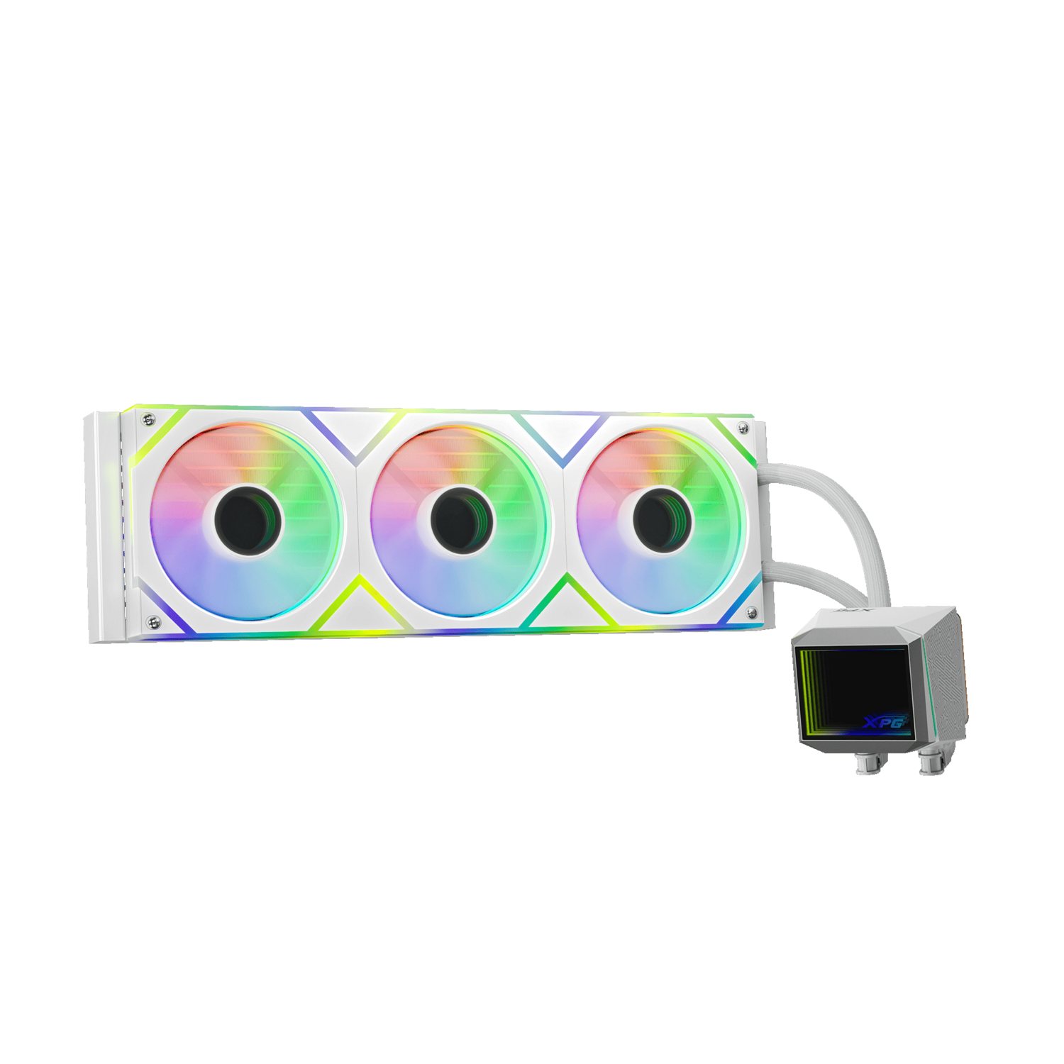 Кулер Процессорный XPG Жидкостная система охлаждения LEVANTE II 360 White