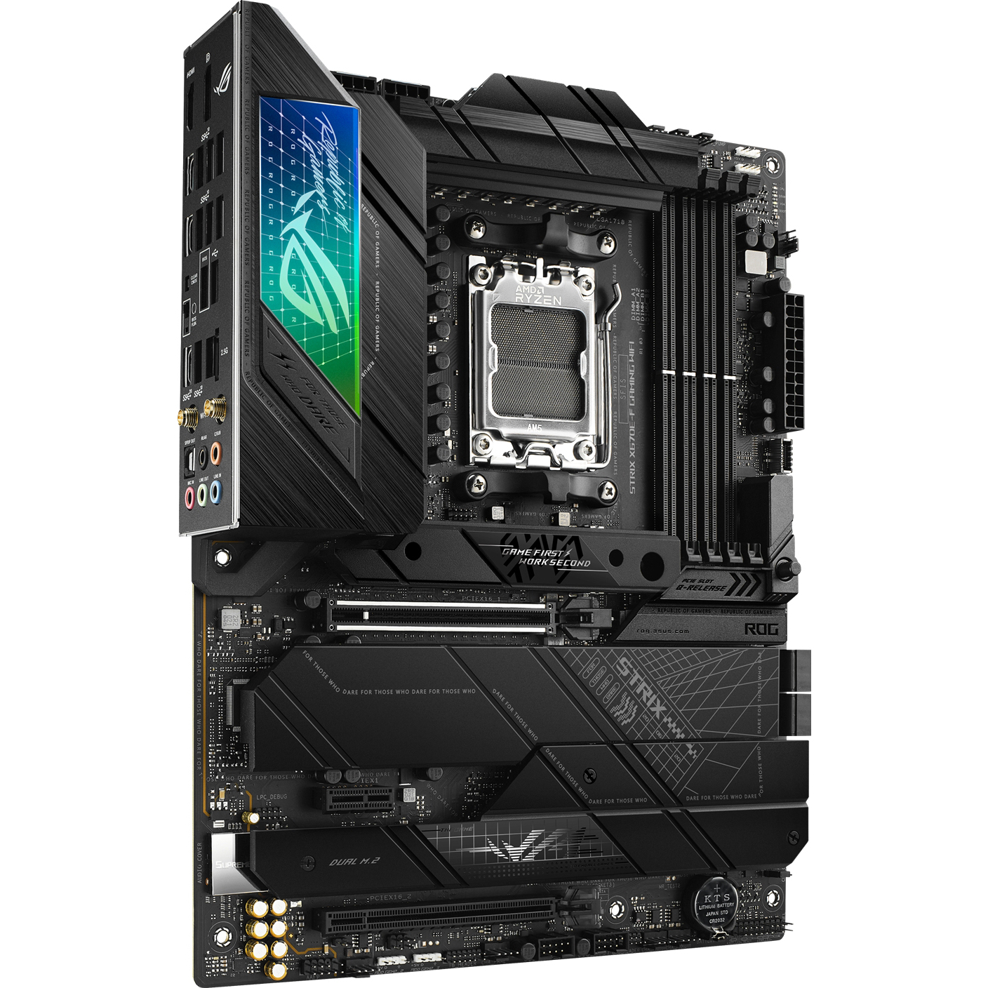 Материнская плата ASUS AMD X670 ROG STRIX X670E-F GAMING WIFI