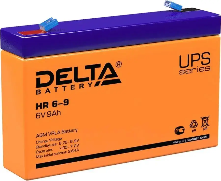 Сменная батарея для ИБП Delta HR 6-9